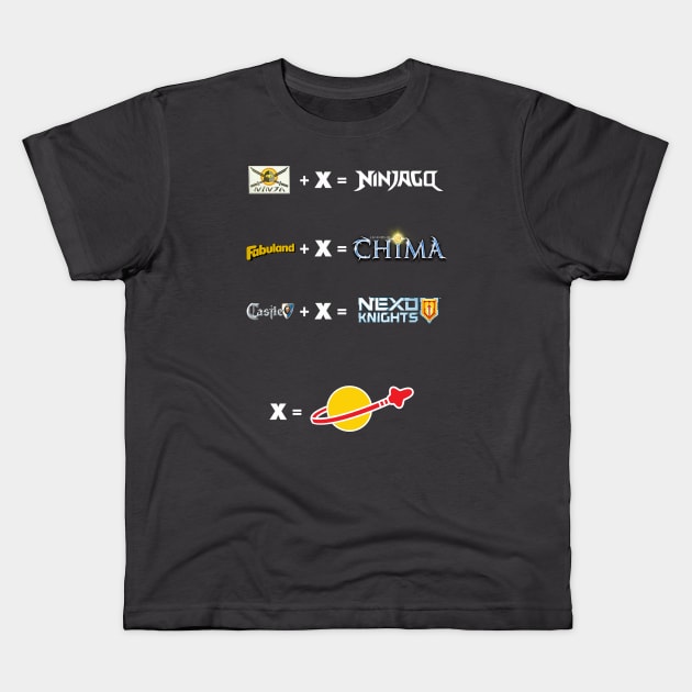 The Equation Kids T-Shirt by Fleebnork